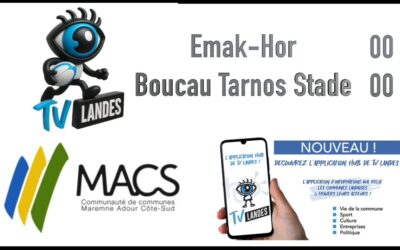 Rugby – Fédérale 2 – Résumé du match entre Emak Hor vs Boucau Tarnos Stade