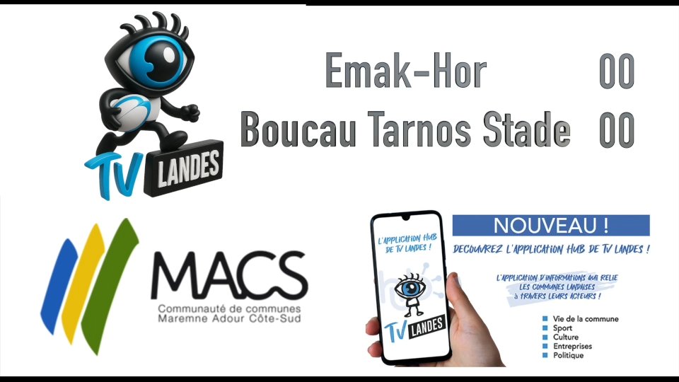 Rugby – Fédérale 2 – Résumé du match entre Emak Hor vs Boucau Tarnos Stade