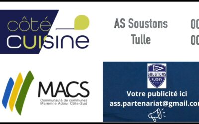 Rugby – Fédérale 1 – Résumé du match entre Soustons et Tulle