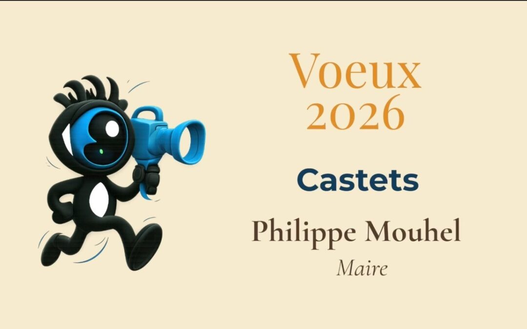 Les voeux du maire de Castets Philippe Mouhel