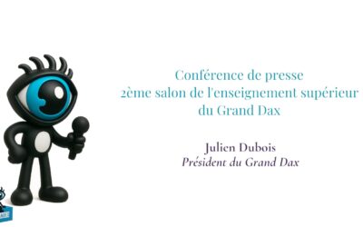 Deuxième édition du Salon de l’Enseignement Supérieur. Interview de Julien Dubois, président de l’Agglomération