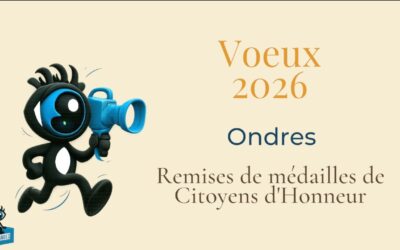 Remise des médailles de citoyens d’honneur lors des voeux d’Ondres