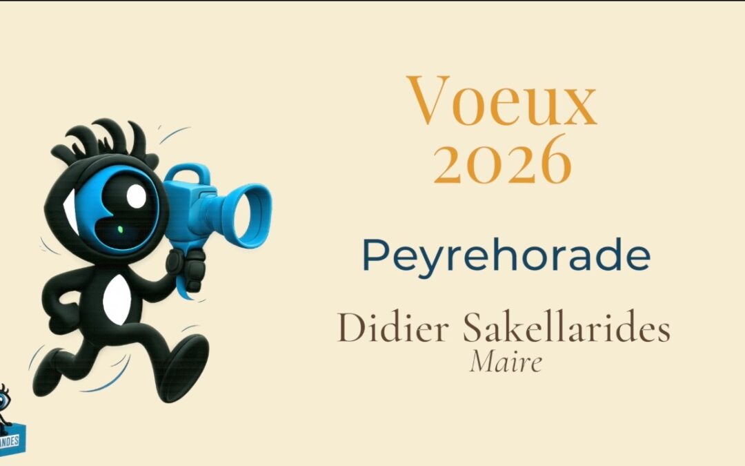 Les voeux 2026 du maire de Peyrehorade Didier Sakellarides