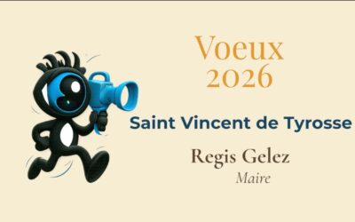 Les voeux 2026 du maire Regis Gelez de Saint Vincent de Tyrosse: