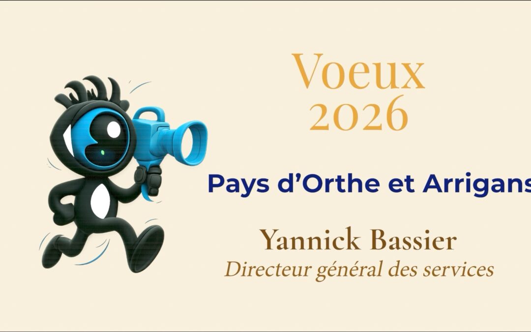 Les voeux 2026 du DGS Yannick Bassier de la communauté des communes du Pays d’Orthe et Arrigans
