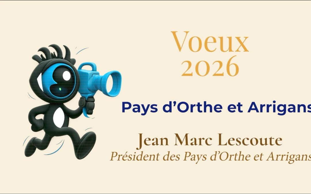 Les voeux 2026 du président de la communauté des communes du Pays d’Orthe et Arrigans Jean Marc Lescoute