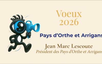 Les voeux 2026 du président de la communauté des communes du Pays d’Orthe et Arrigans Jean Marc Lescoute